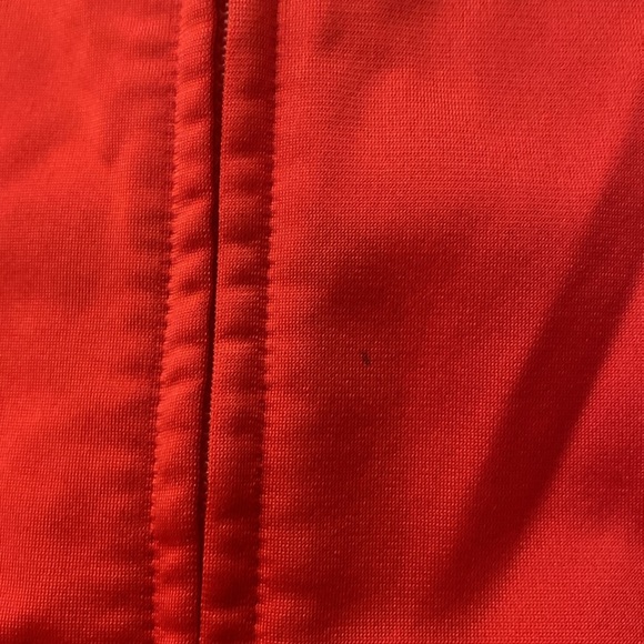 Red adidas tracksuit jacket boys size 10/12 - Picture 4 of 4